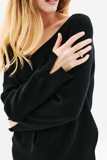 Pullover Mauricia schwarz damen