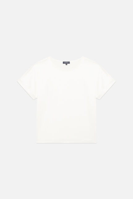 T-shirt Tmargerita ecru femme