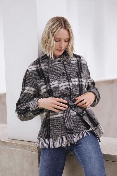 manteau juliette noir femme