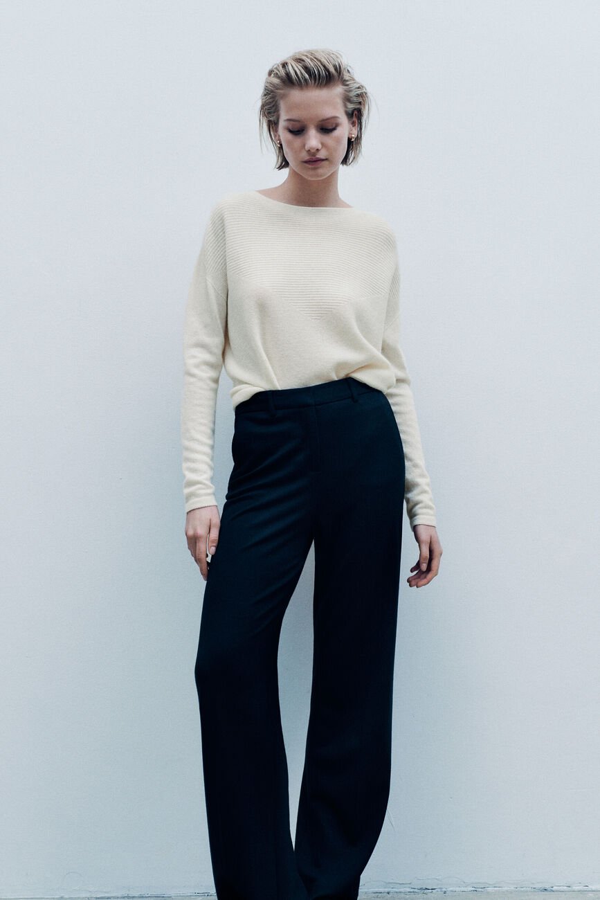 Pull Mlindsay made in Italy ivoire femme