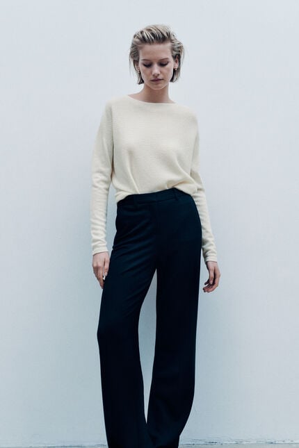 Pull Mlindsay made in Italy ivoire femme