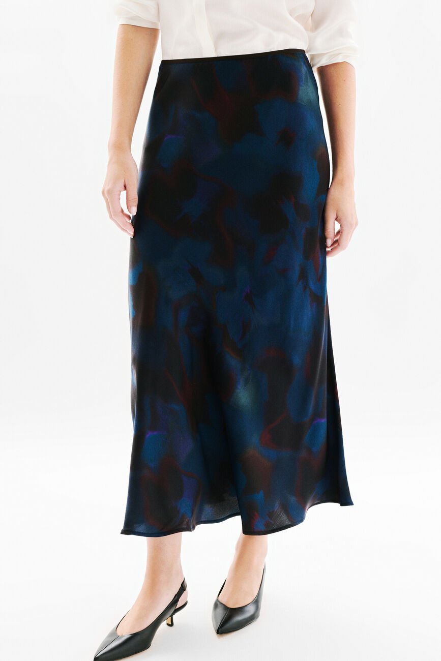 Jalentina2 skirt navy blue woman