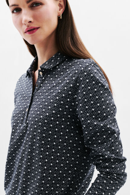 Maglietta Tiris1 blu navy donna