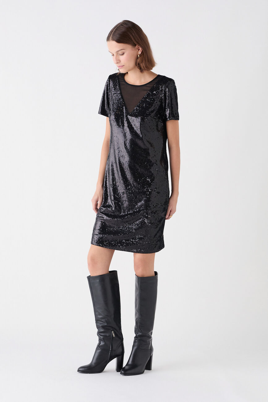 Robe Rjoy noir femme