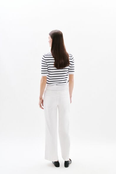 pantalon pietro blanco mujer Pantalón Pietro blanco mujer