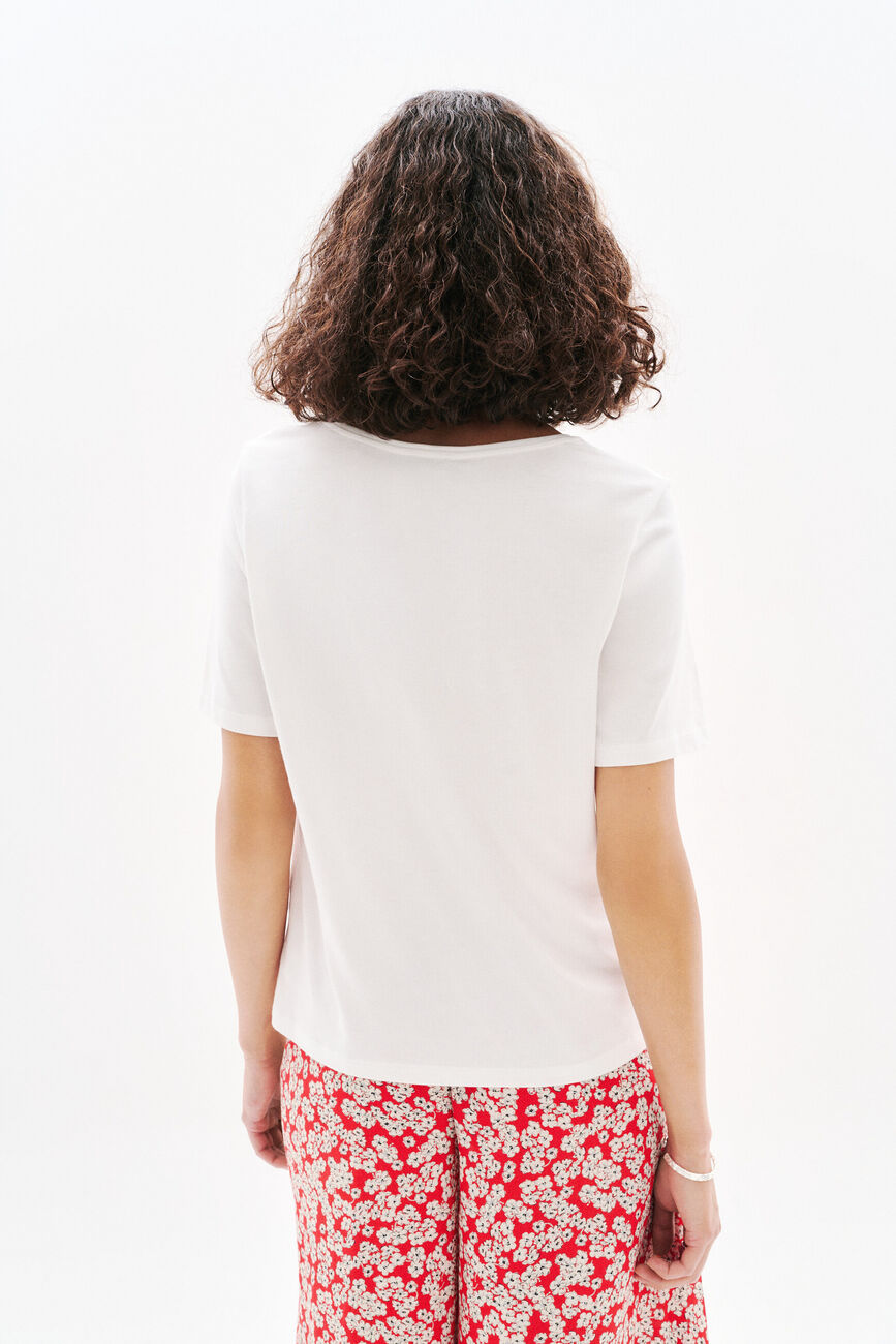 T-shirt Tperruche vert femme