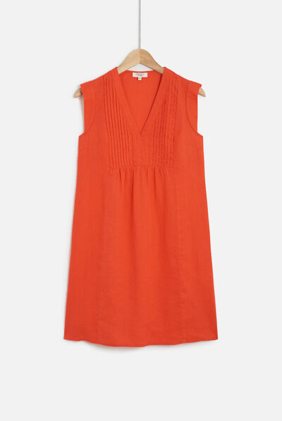 robe ferrie rouge femme