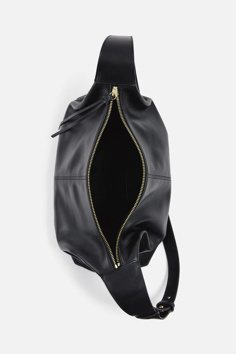 Tasche soane aus natürlichem Leder schwarz damen