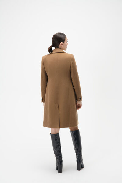 Jas Gregory camel vrouw