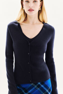 Mwithney sweater navy blue woman