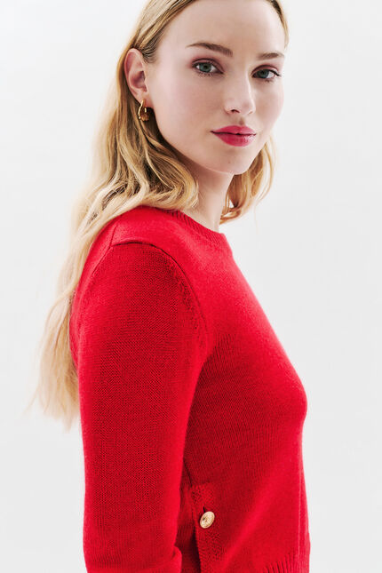 Maglione Maden rosso donna
