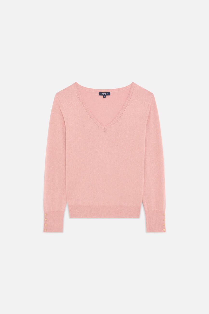 Pull Mempha rose pastel femme