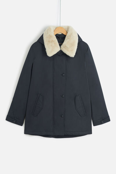parka ernest bleu marine femme