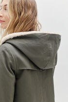 Electra parka khaki green woman