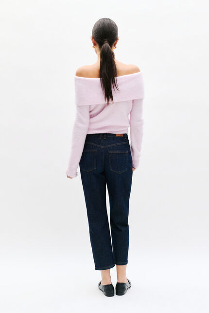Pantalon Paul denim double stone femme