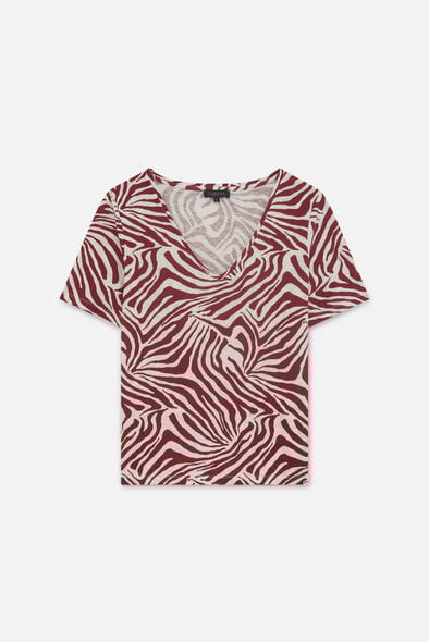 t shirt tmario bordeaux femme T-shirt Tmario bordeaux femme