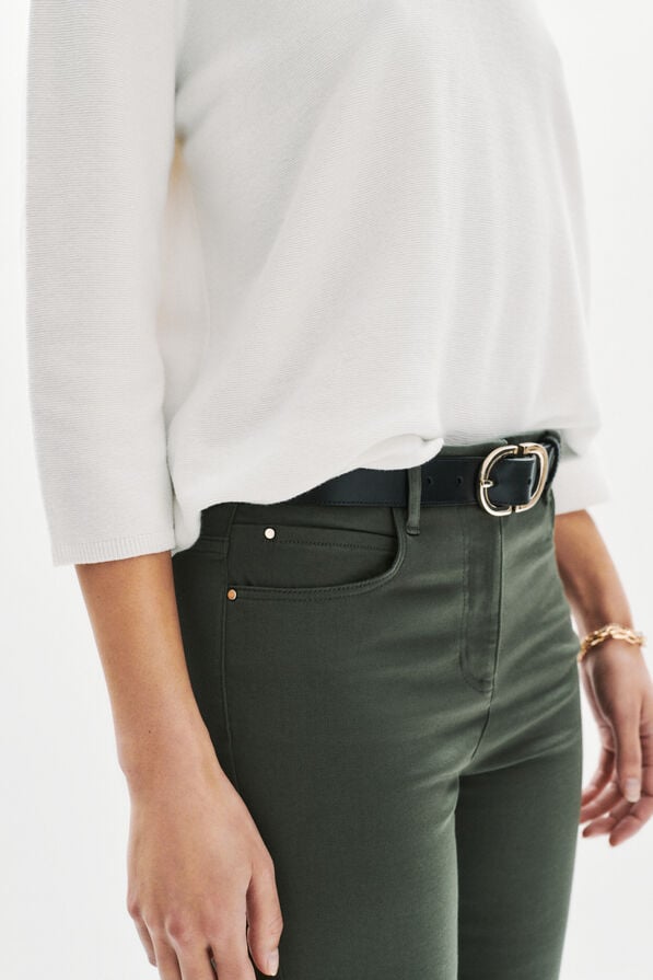 broek tony khakigroen vrouw Broek tony khakigroen vrouw