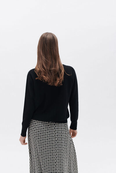 Gilet megane noir femme