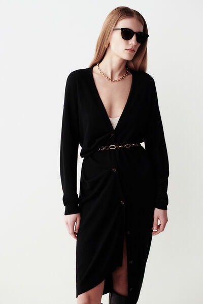 gilet lyana noir femme
