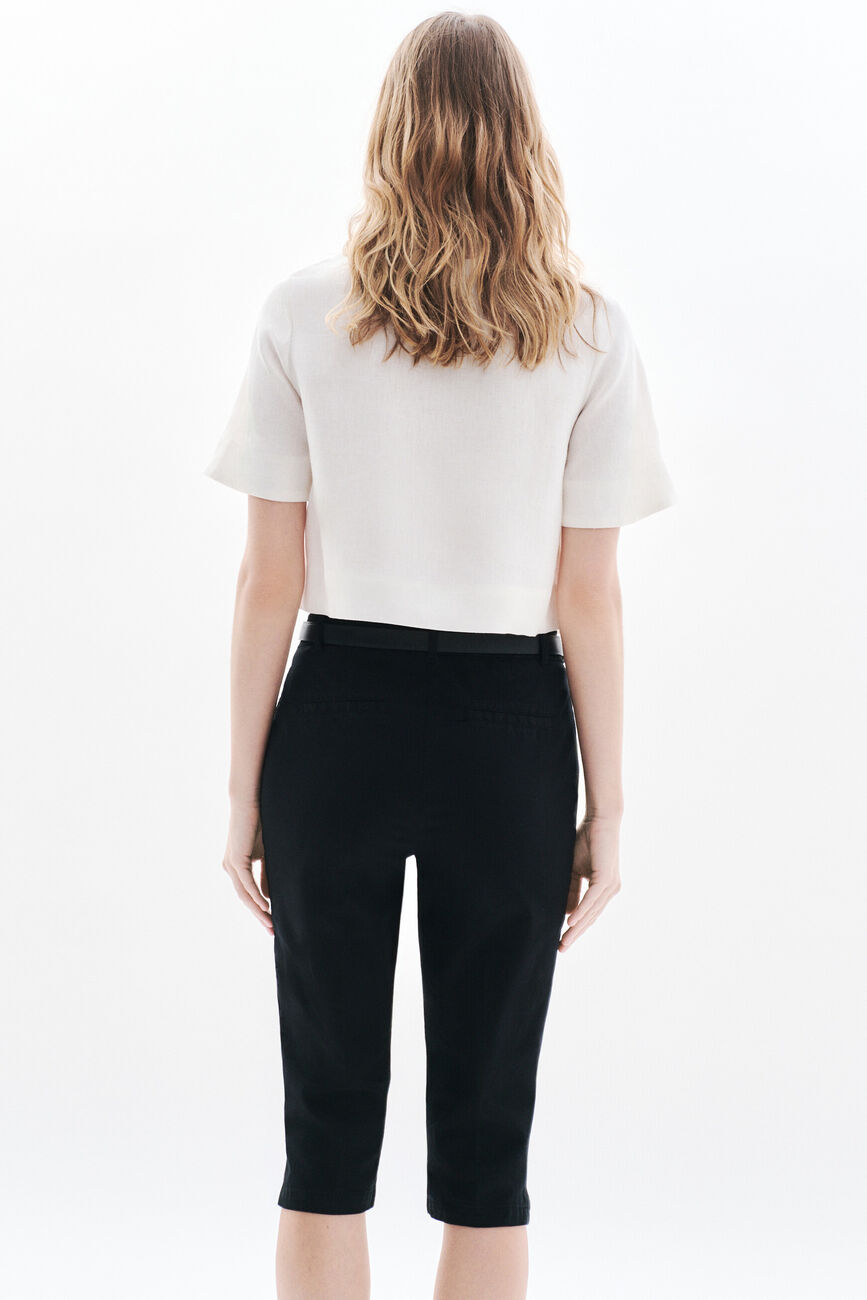 Pantalon Pcorsaire noir femme