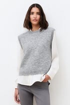 Mluigi sweater grey woman