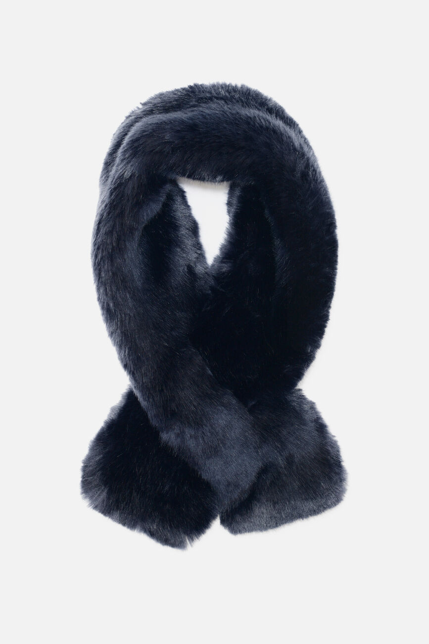 Petunia scarf navy blue woman