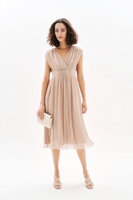 Abito rguestie rosa chiaro donna