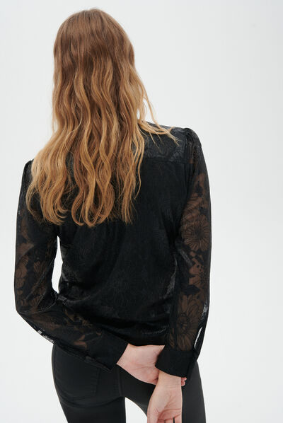 T-shirt tanaka noir femme