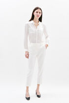 psidiko2 trousers ivory woman