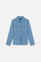 Grace5 jacket sky blue woman