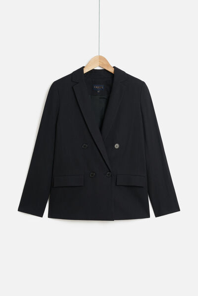 blazer amelie noir femme