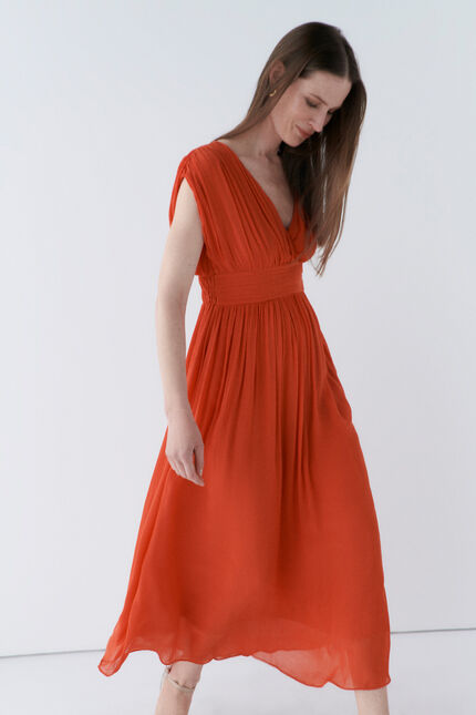 robe guest orange femme