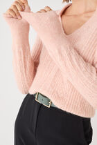 Mflorentin sweater salmon pink woman