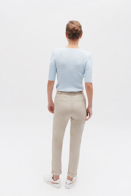Broek Adelmo zand vrouw