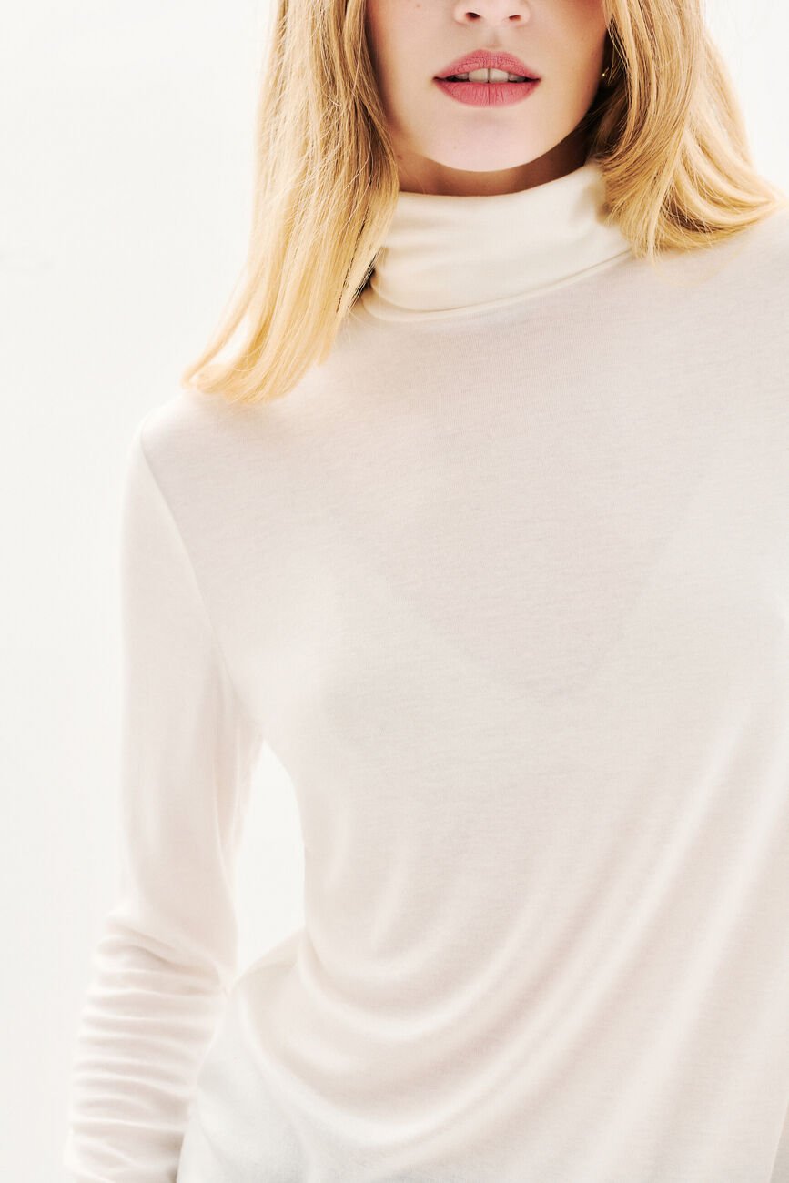 Camiseta Tlili crudo mujer
