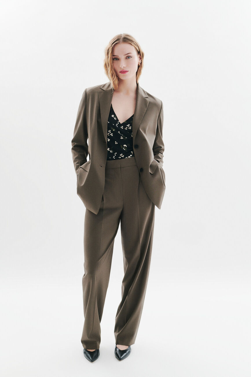 Veste Voltige taupe femme