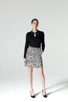 janya2 skirt black woman