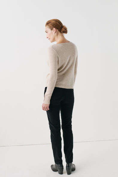 lurex trui zoan zand vrouw Lurex trui Zoan zand vrouw