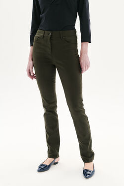 Pantaloni Pbradley verde cachi donna