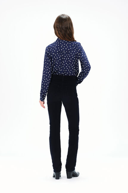 Pantalon pchicagov bleu marine femme