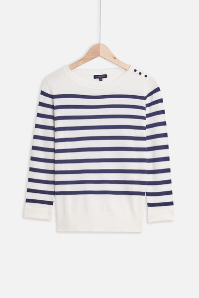 pull juliette bleu marine femme