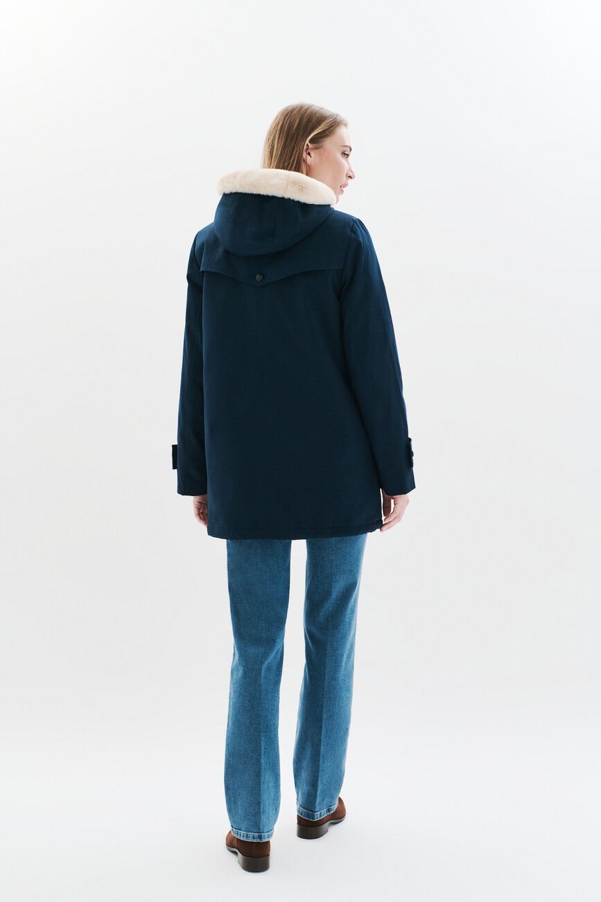 parka electra bleu marine femme