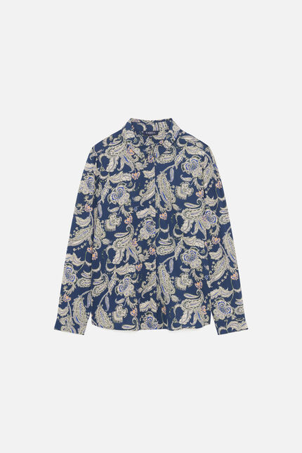 Chemise Jessica2 bleu marine femme