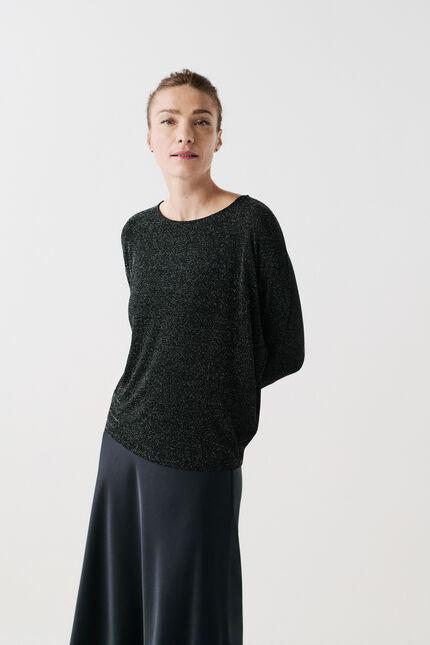 T-shirt Franny zilvergrijs vrouw