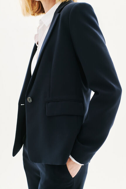 Blazer vantea bleu marine femme