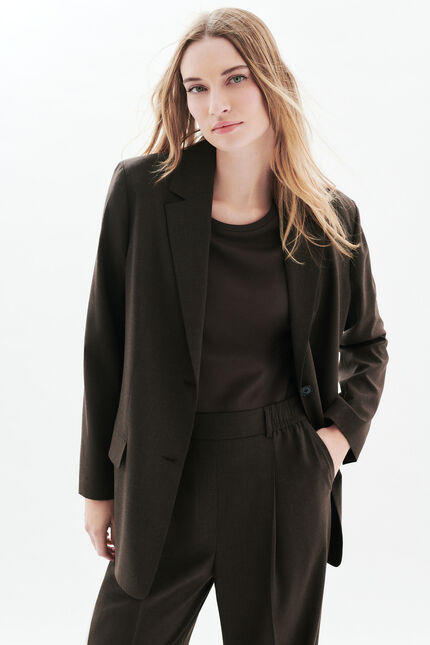 Veste Voltige marron foncé femme