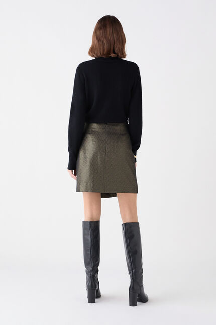 Jupe Jenezia couleur or femme
