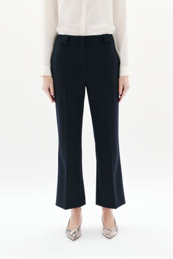 Pelagie trousers navy blue woman