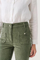 Pelley pants khaki green woman