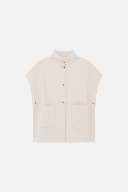 Manteau gina beige femme